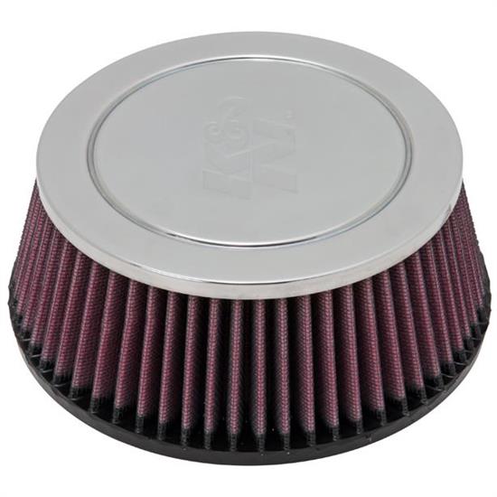 K&N RC-9500 Performance Air Filters, 2.75in Tall, Round Tapered