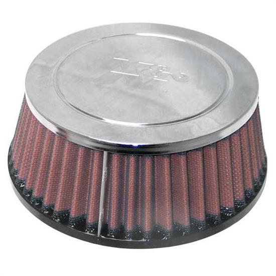 K&N RC-9520 Performance Air Filters, 2.625in Tall, Round Tapered