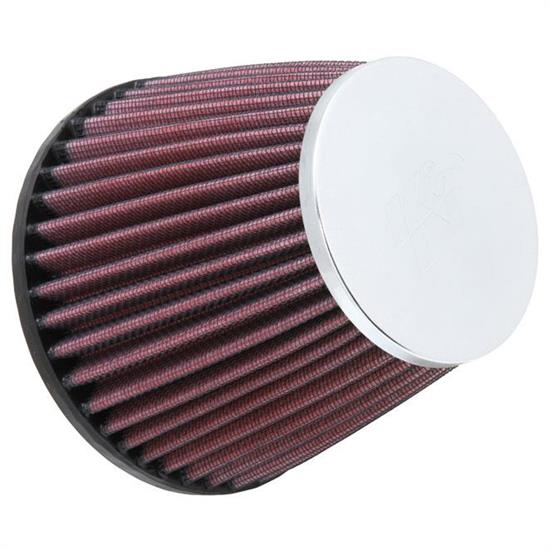 K&N RC-9650 Performance Air Filters, 4.438in Tall, Round Tapered