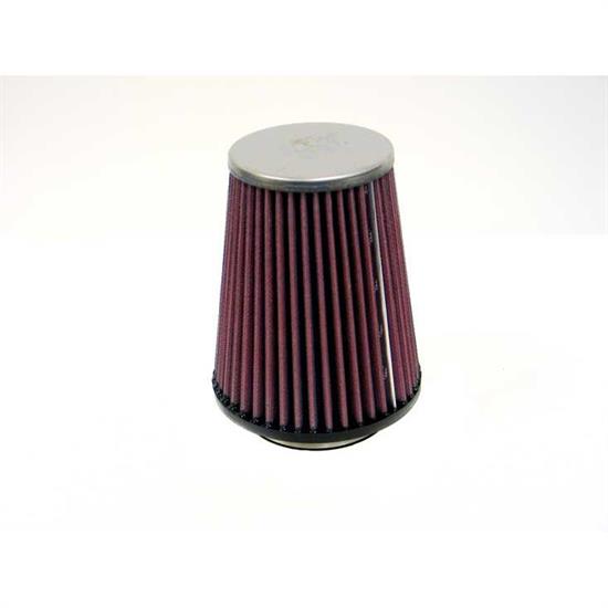 K&N RC-9710 Performance Air Filters, 6.656in Tall, Tapered Conical