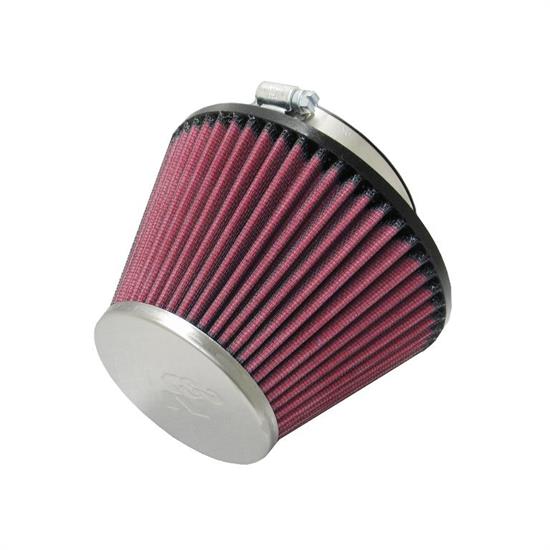 K&N RC-9730 Performance Air Filters, 4.563in Tall, Round Tapered