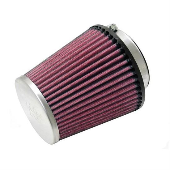 K&N RC-9800 Performance Air Filters, 4.875in Tall, Round Tapered