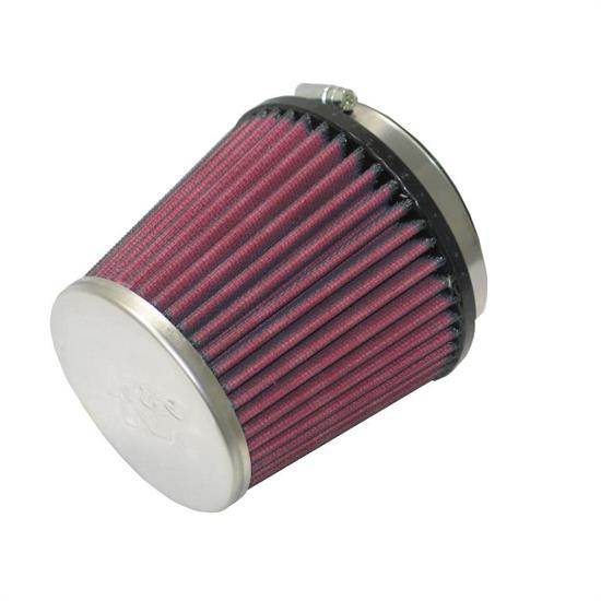 K&N RC-9870 Performance Air Filters, 4.063in Tall, Round Tapered