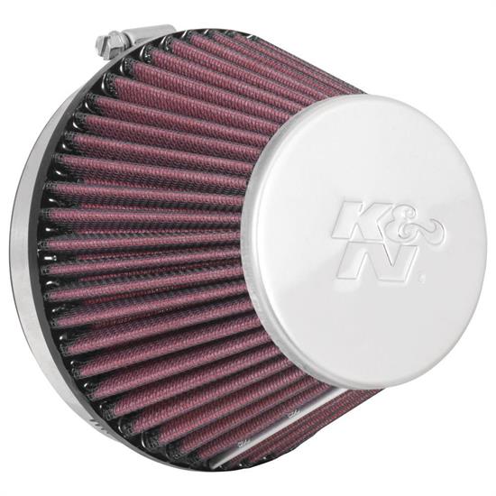 K&N RC-9890 Powersports Air Filter, 3.313in Tall, Round Tapered