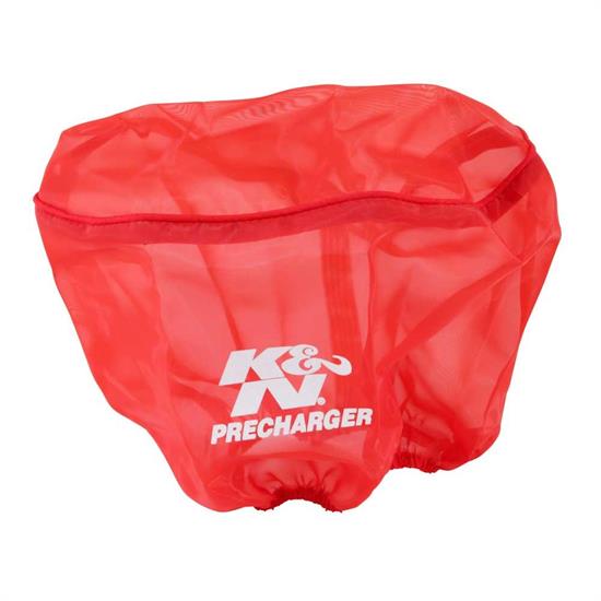 K&N RD-4200PR PreCharger Air Filter Wrap, 6.25in Tall, Red