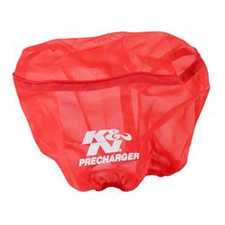 K&N RD-4200PR PreCharger Air Filter Wrap, 6.25in Tall, Red