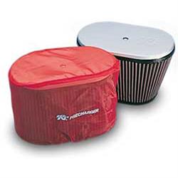 K&N RD-4200PR PreCharger Air Filter Wrap, 6.25in Tall, Red