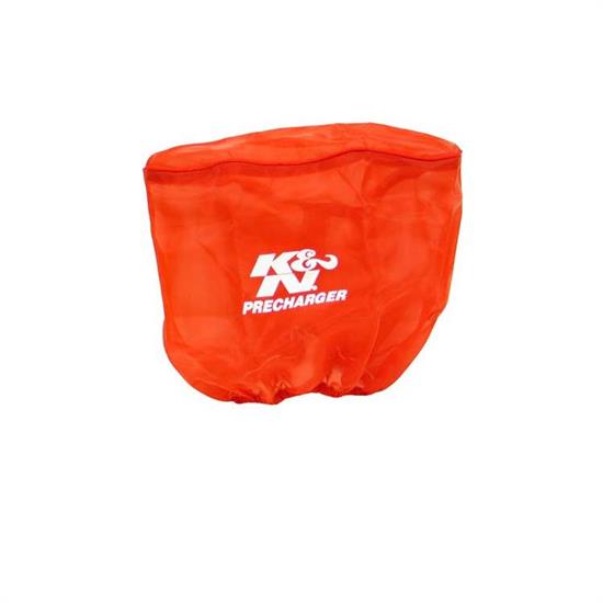 K&N RD-5000PR PreCharger Air Filter Wrap, 6.5in Tall, Red