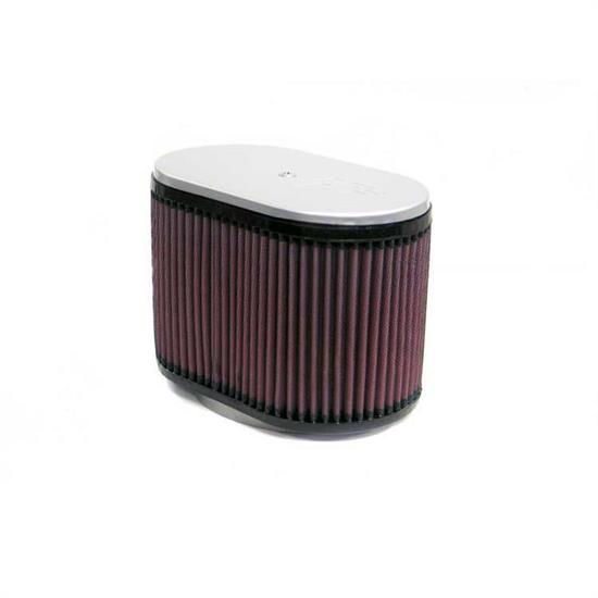 K&N RD-5000 Air Filter, 6.25in Tall, Oval