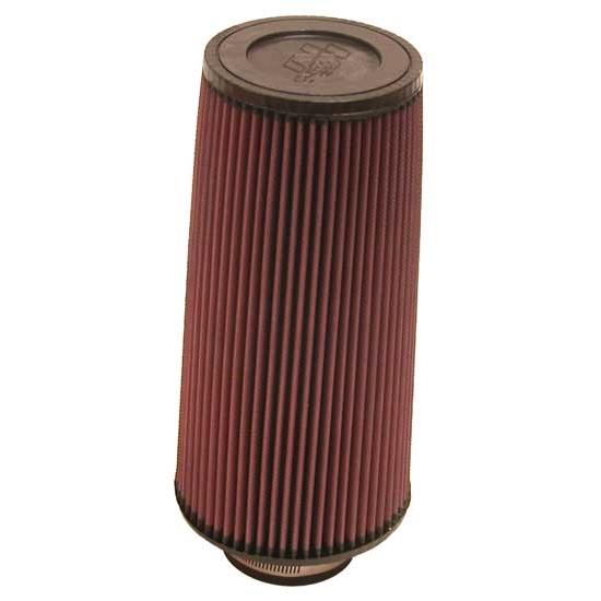 K&N RE-0800 Performance Air Filters, 12in Tall, Round Tapered