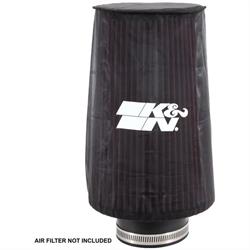 K&N RE-0810PK PreCharger Air Filter Wrap, 9in Tall, Black
