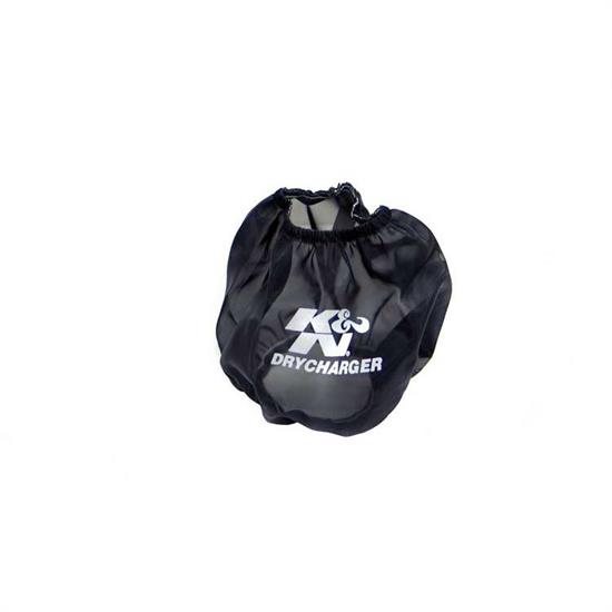 K&N RF-1001DK DryCharger Air Filter Wrap, 5in Tall, Black