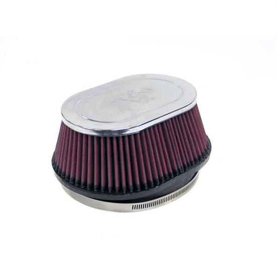 K&N RF-1002 Air Filter, 3.25in Tall, Oval Straight