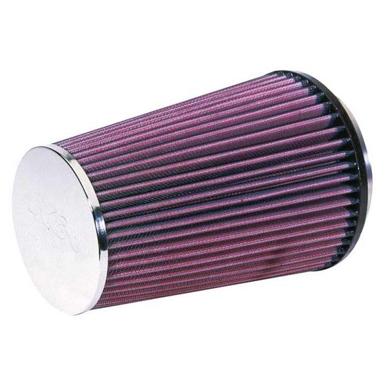 K&N RF-1008 Air Filter, 8.375in Tall, Round Tapered