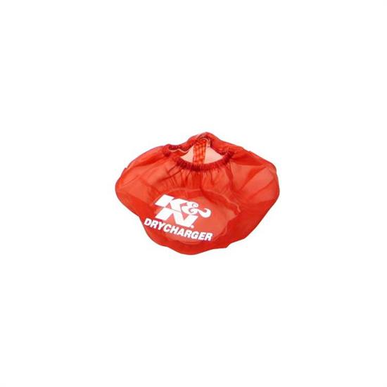 K&N RF-1009DR DryCharger Air Filter Wrap, 4in Tall, Red