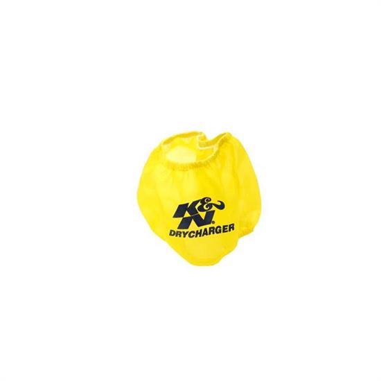 K&N RF-1009DY DryCharger Air Filter Wrap, 4in Tall, Yellow