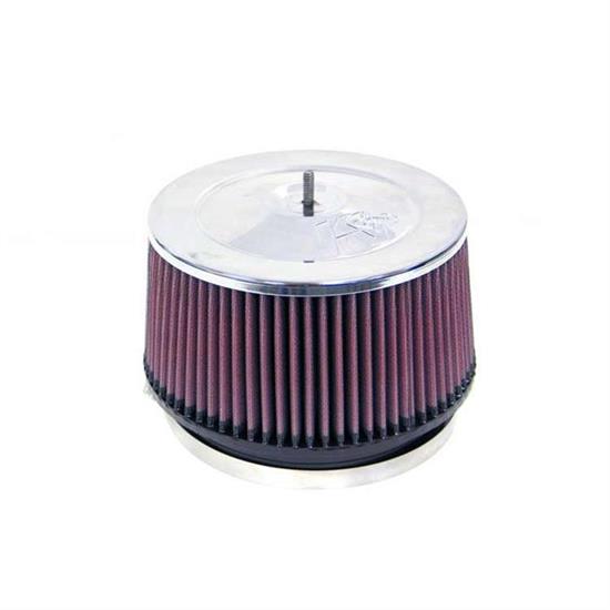 K&N RF-1010 Air Filter, 4in Tall, Round Tapered