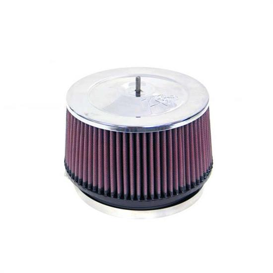 K&N RF-1010 Air Filter, 4in Tall, Round Tapered