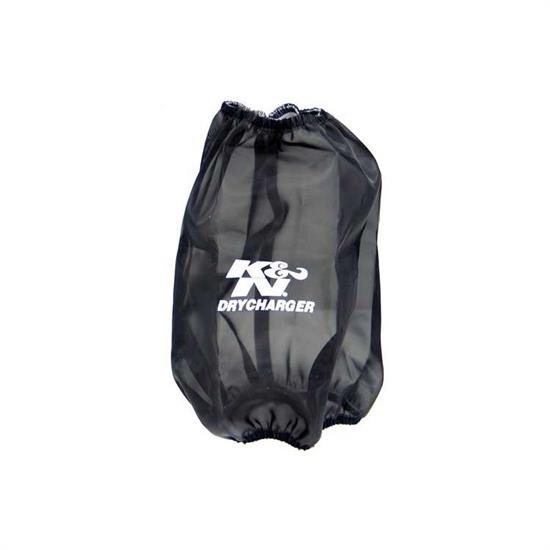 K&N RF-1012DK DryCharger Air Filter Wrap, 9in Tall, Black
