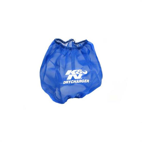 K&N RF-1014DL DryCharger Air Filter Wrap, 6.5in Tall, Blue