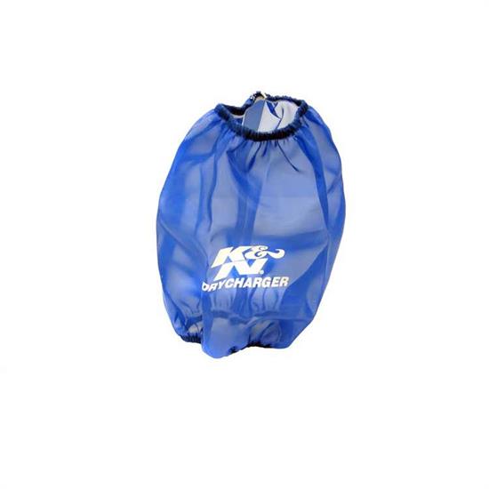 K&N RF-1015DL DryCharger Air Filter Wrap, 7in Tall, Blue