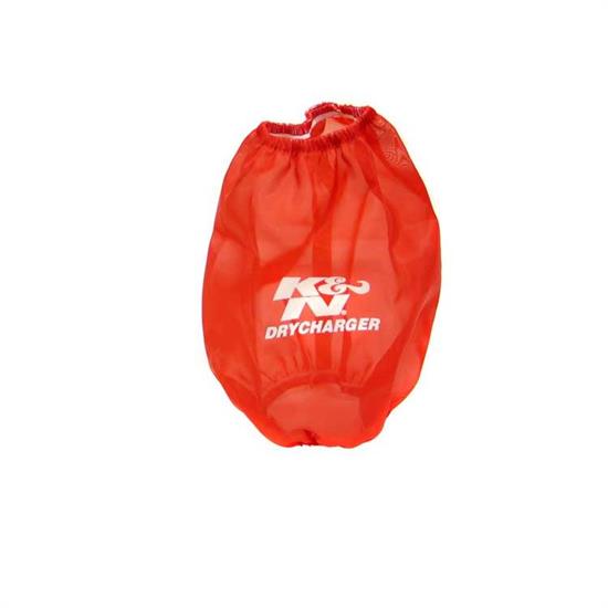 K&N RF-1015DR DryCharger Air Filter Wrap, 7in Tall, Red