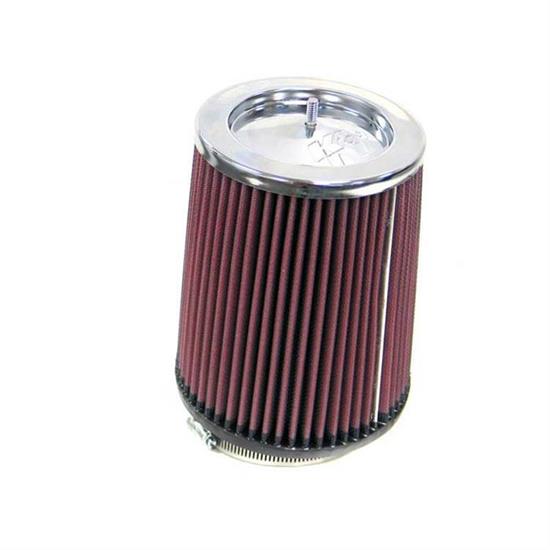 K&N RF-1016 Air Filter, 7in Tall, Round Tapered