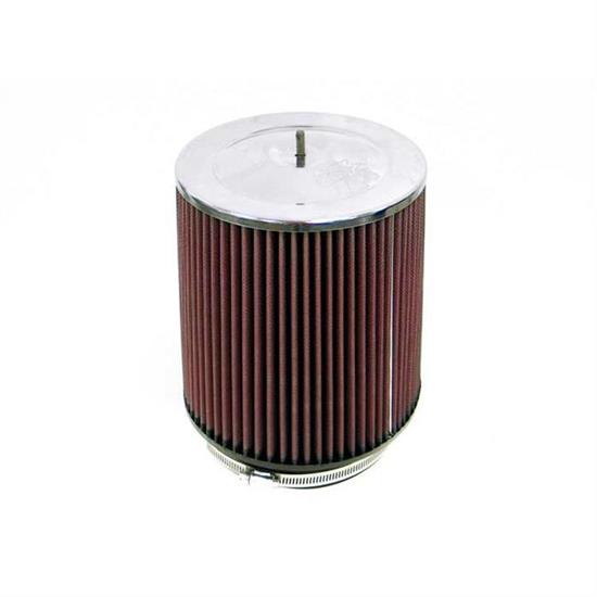 K&N RF-1017 Air Filter, 8in Tall, Round Tapered