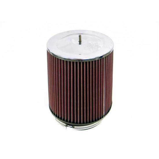 K&N RF-1017 Air Filter, 8in Tall, Round Tapered