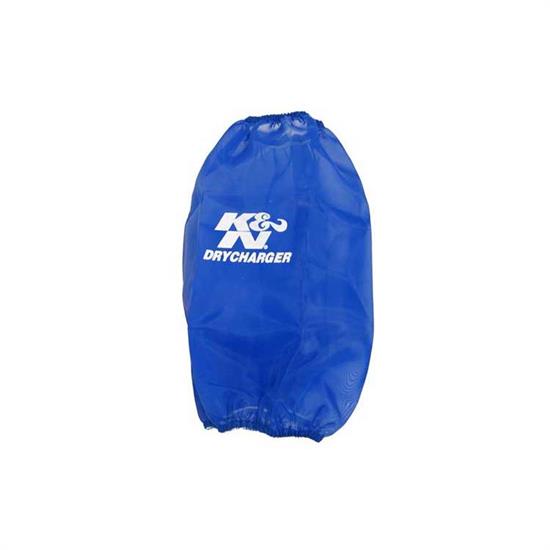 K&N RF-1023DL DryCharger Air Filter Wrap, 6in Tall, Blue