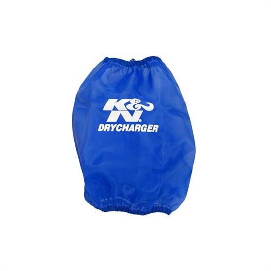 K&N RF-1024DL DryCharger Air Filter Wrap, 10in Tall, Blue