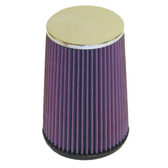 K&N RF-1025 Air Filter, 8in Tall, Round Tapered