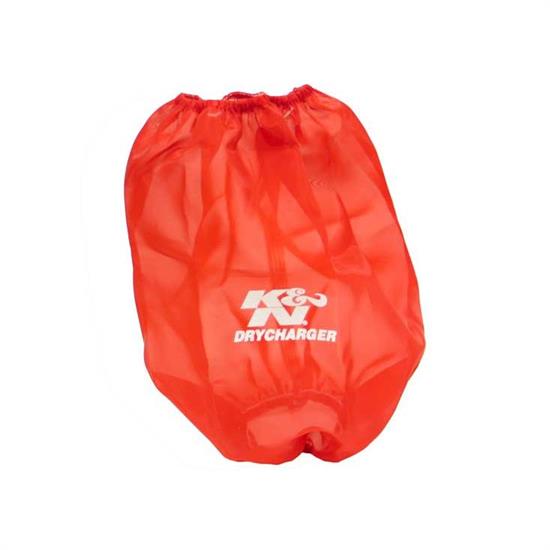 K&N RF-1026DR DryCharger Air Filter Wrap, 11in Tall, Red