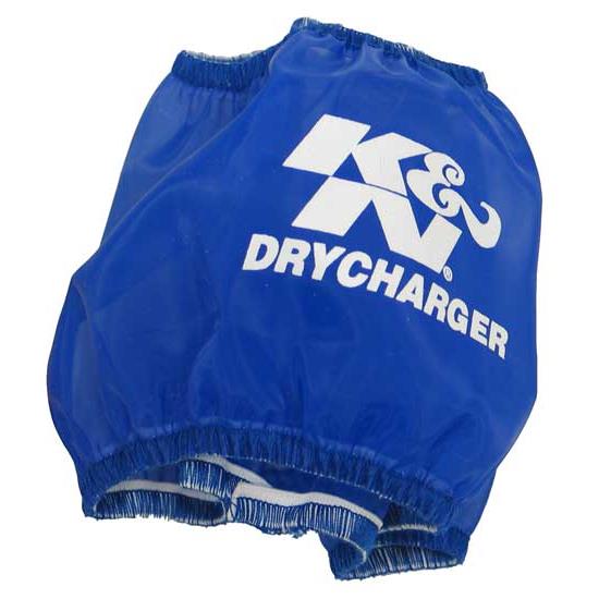 K&N RF-1028DL DryCharger Air Filter Wrap, 3in Tall, Blue