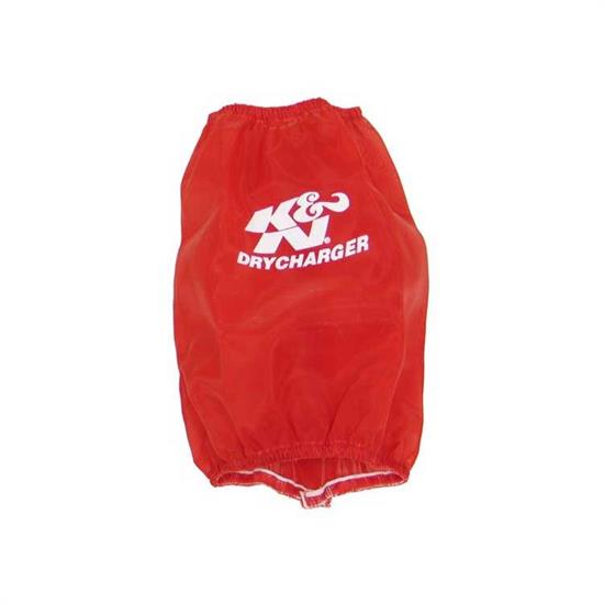 K&N RF-1029DR DryCharger Air Filter Wrap, 7in Tall, Red