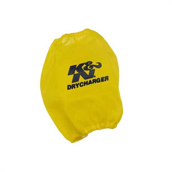 K&N RF-1029DY DryCharger Air Filter Wrap, 7in Tall, Yellow