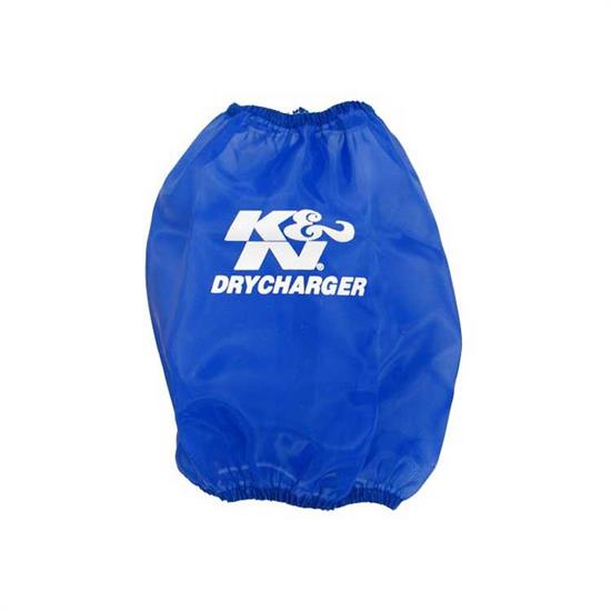 K&N RF-1032DL DryCharger Air Filter Wrap, 7in Tall, Blue