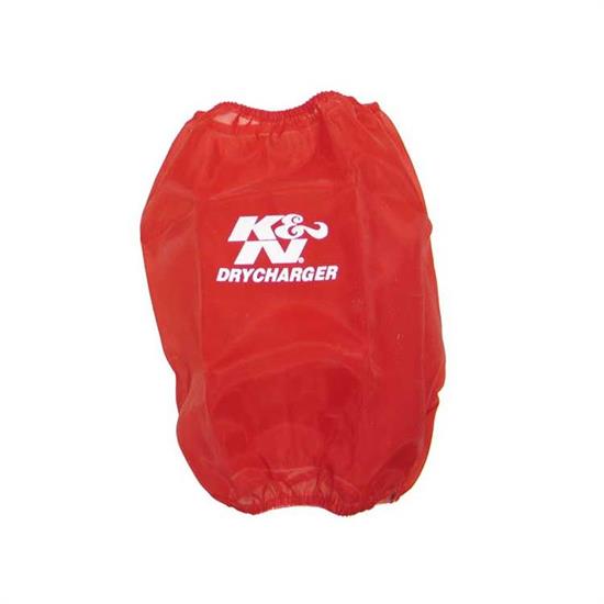 K&N RF-1032DR DryCharger Air Filter Wrap, 7in Tall, Red