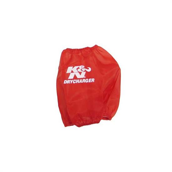 K&N RF-1034DR DryCharger Air Filter Wrap, 7.5in Tall, Red