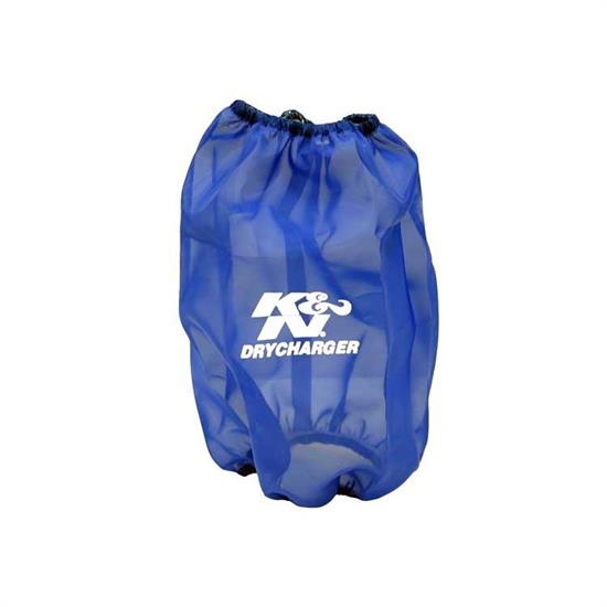 K&N RF-1035DL DryCharger Air Filter Wrap, 6in Tall, Blue