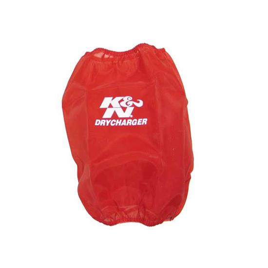 K&N RF-1035DR DryCharger Air Filter Wrap, 6in Tall, Red