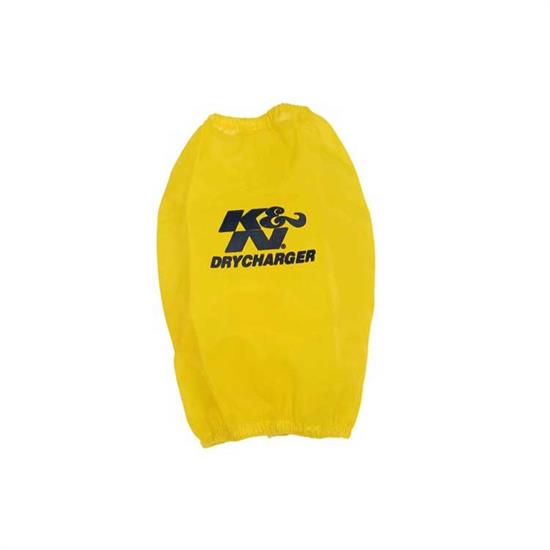 K&N RF-1035DY DryCharger Air Filter Wrap, 6in Tall, Yellow