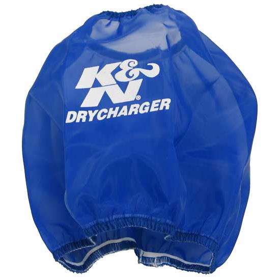 K&N RF-1036DL DryCharger Air Filter Wrap, 6in Tall, Blue