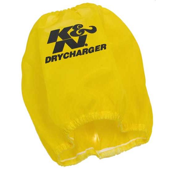 K&N RF-1036DY DryCharger Air Filter Wrap, 6in Tall, Yellow