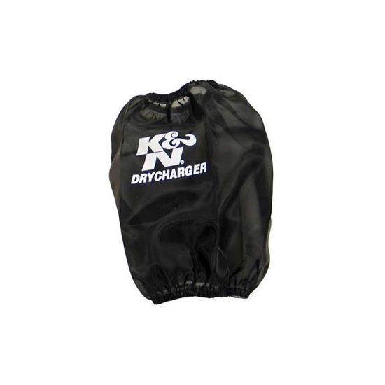 K&N RF-1037DK DryCharger Air Filter Wrap, 6.5in Tall, Black
