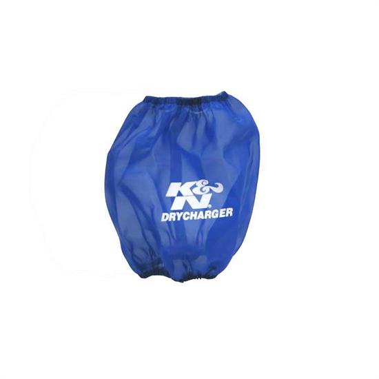 K&N RF-1037DL DryCharger Air Filter Wrap, 6.5in Tall, Blue
