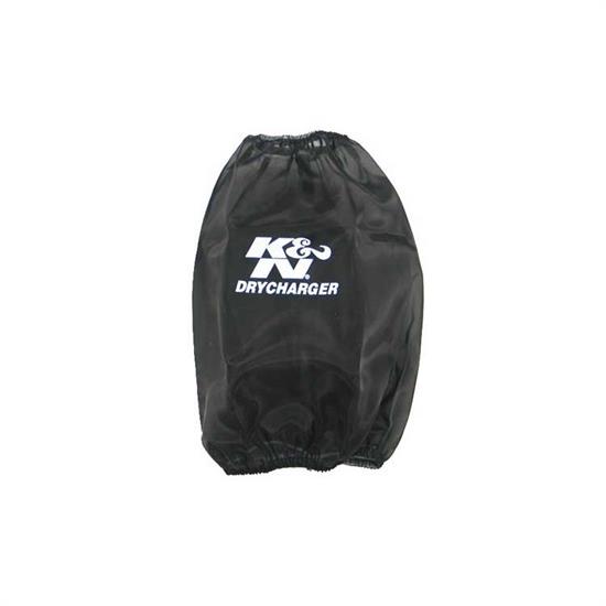 K&N RF-1041DK DryCharger Air Filter Wrap, 7.5in Tall, Black