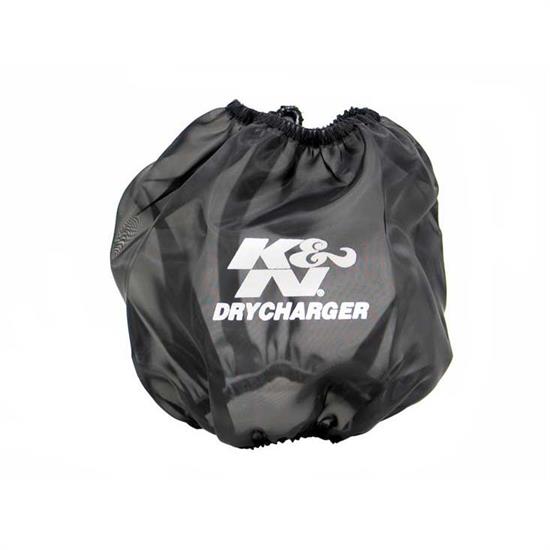 K&N RF-1042DK DryCharger Air Filter Wrap, 6.5in Tall, Black