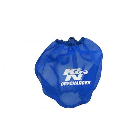 K&N RF-1042DL DryCharger Air Filter Wrap, 6.5in Tall, Blue