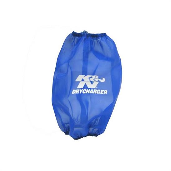 K&N RF-1045DL DryCharger Air Filter Wrap, 8in Tall, Blue